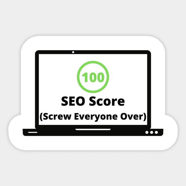 Funny SEO score design Sticker by Dself